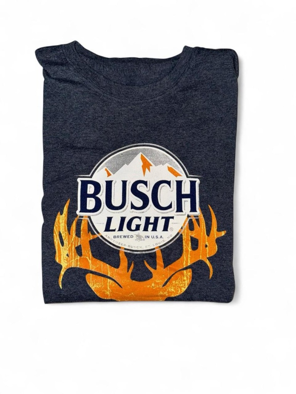 Busch Light Men's Short Sleeve Logo Tee